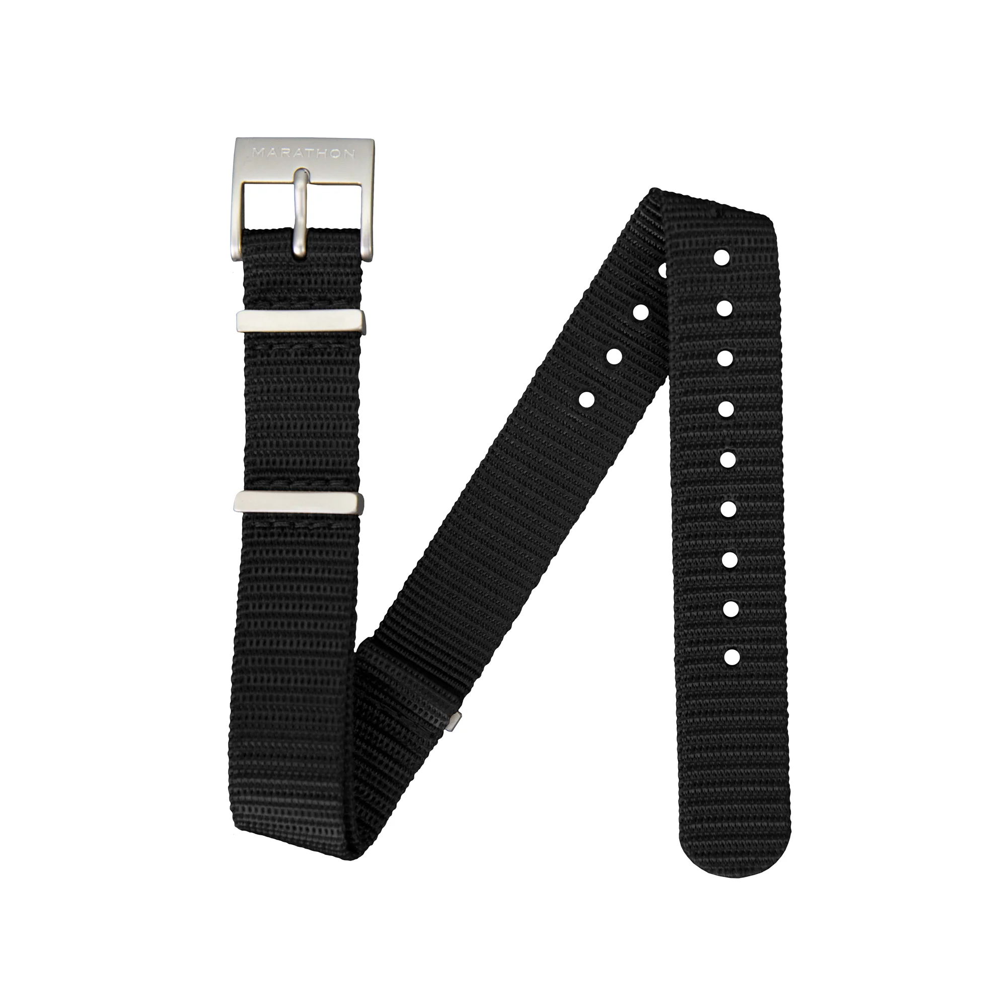 Nylon DEFSTAN Strap, Black, 16mm - Image 3