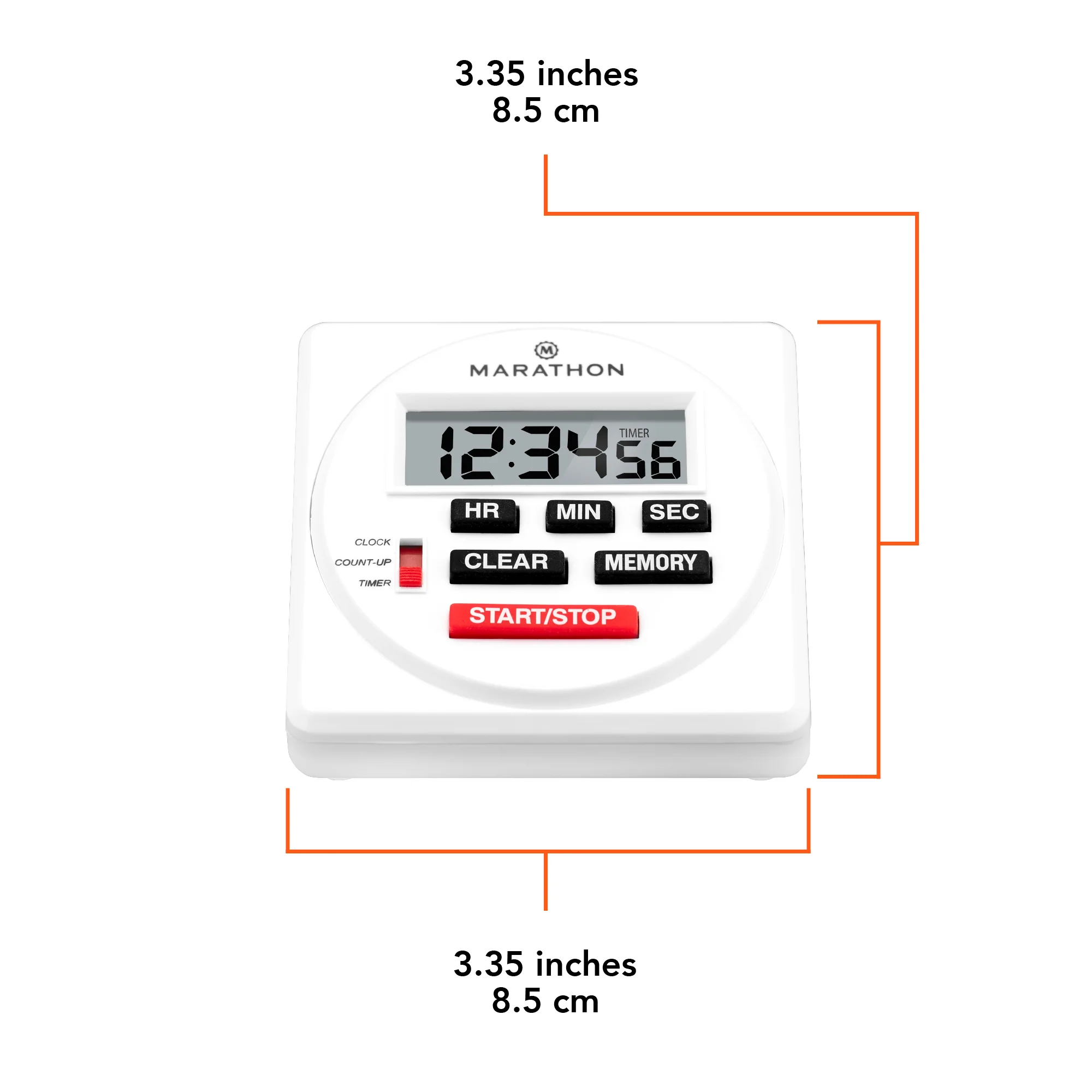 24 Hour Digital Timer with Countdown, Count-up and Clock Feature - Image 10