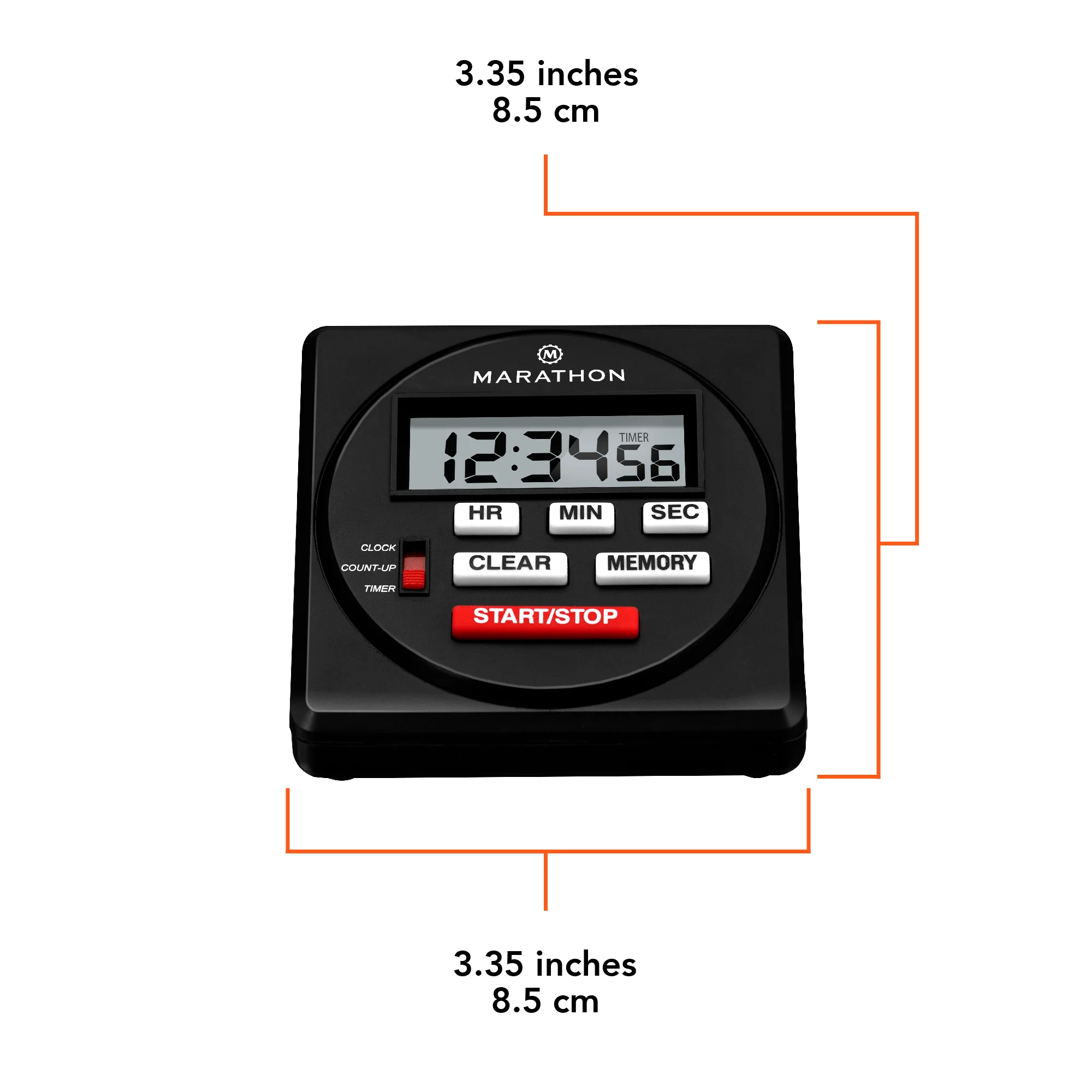 24 Hour Digital Timer with Countdown, Count-up and Clock Feature - Image 4