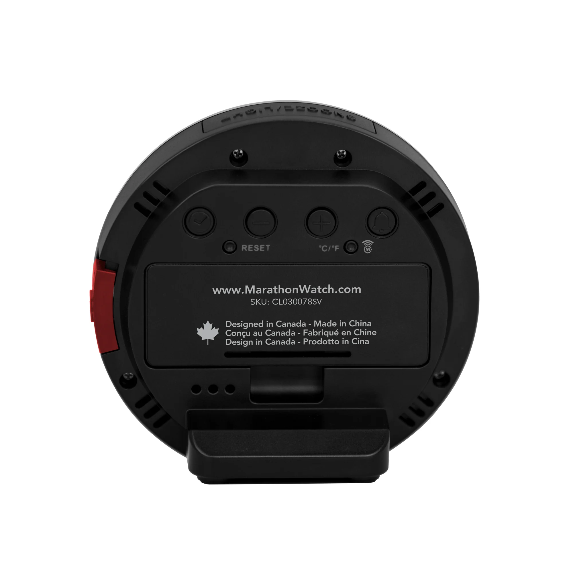 3.5 Inch Round Self-Setting Alarm Clock with Push-Button Backlight - Image 20