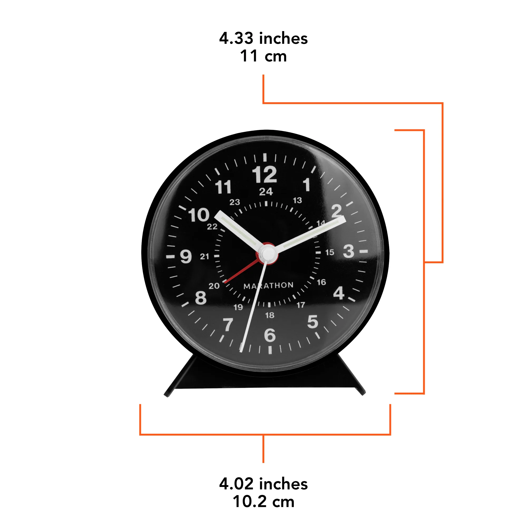 Alarm Clock with Mechanical Wind Up - Image 4