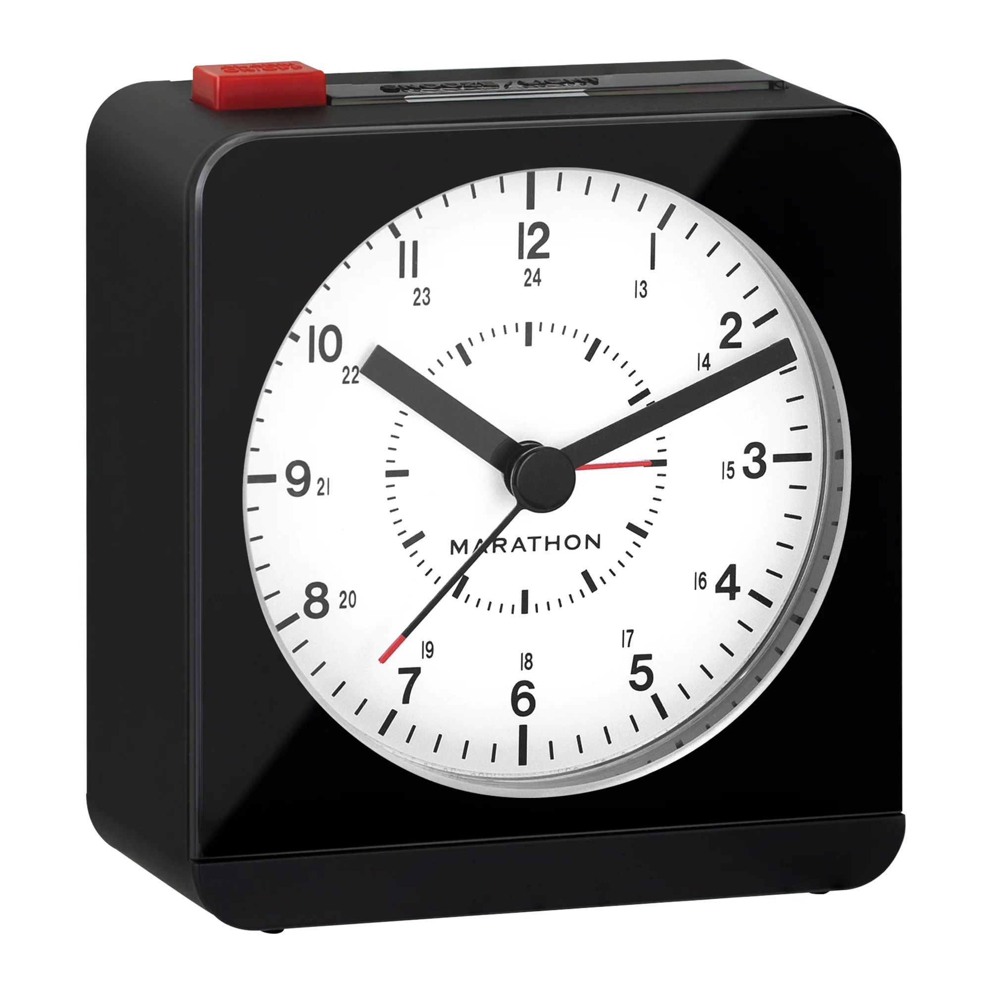Analog Desk Alarm Clock with Auto Backlight - Image 3