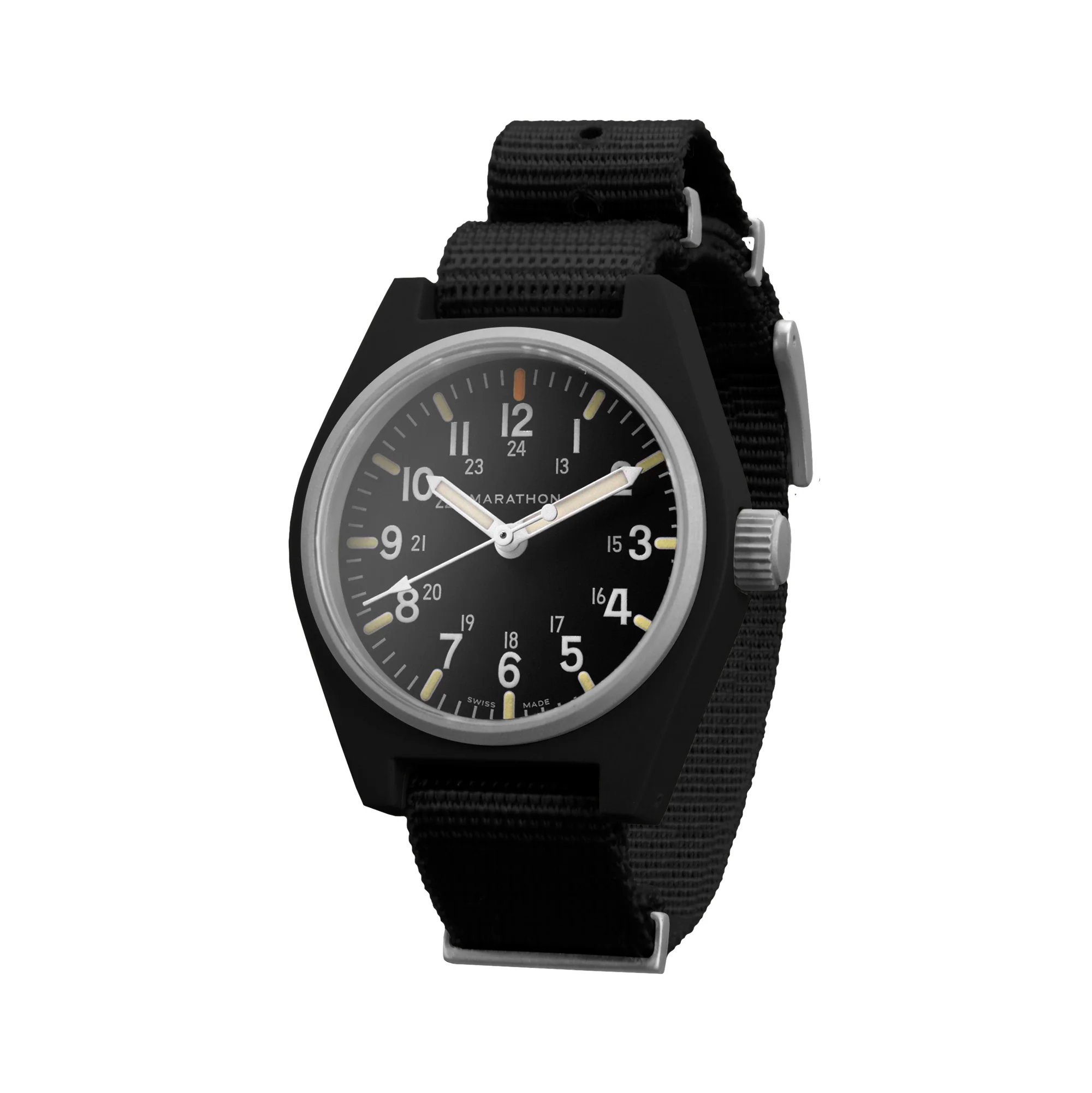 34mm Black General Purpose Quartz with MaraGlo (GPQ) - Image 3
