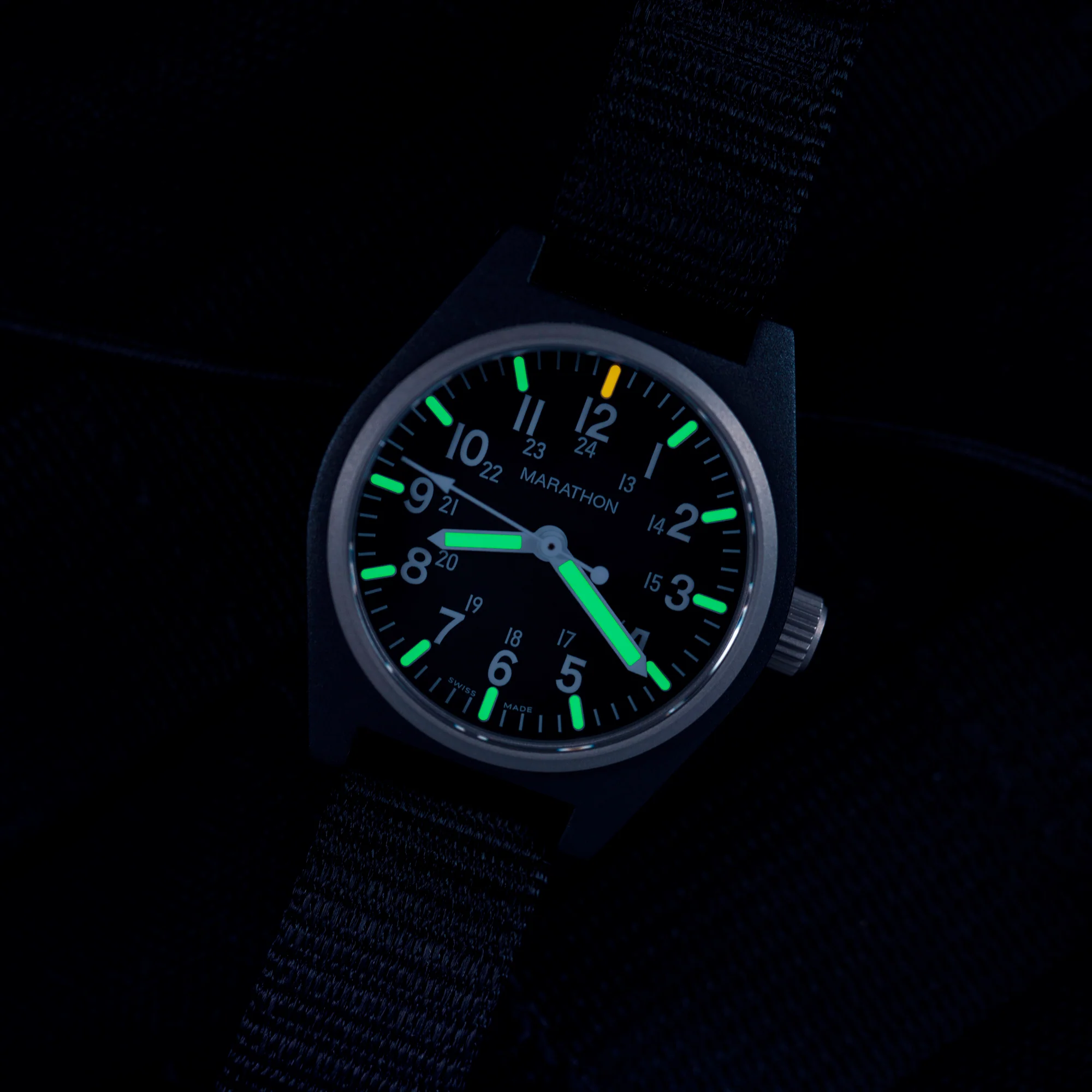 34mm Black General Purpose Quartz with MaraGlo (GPQ) - Image 4