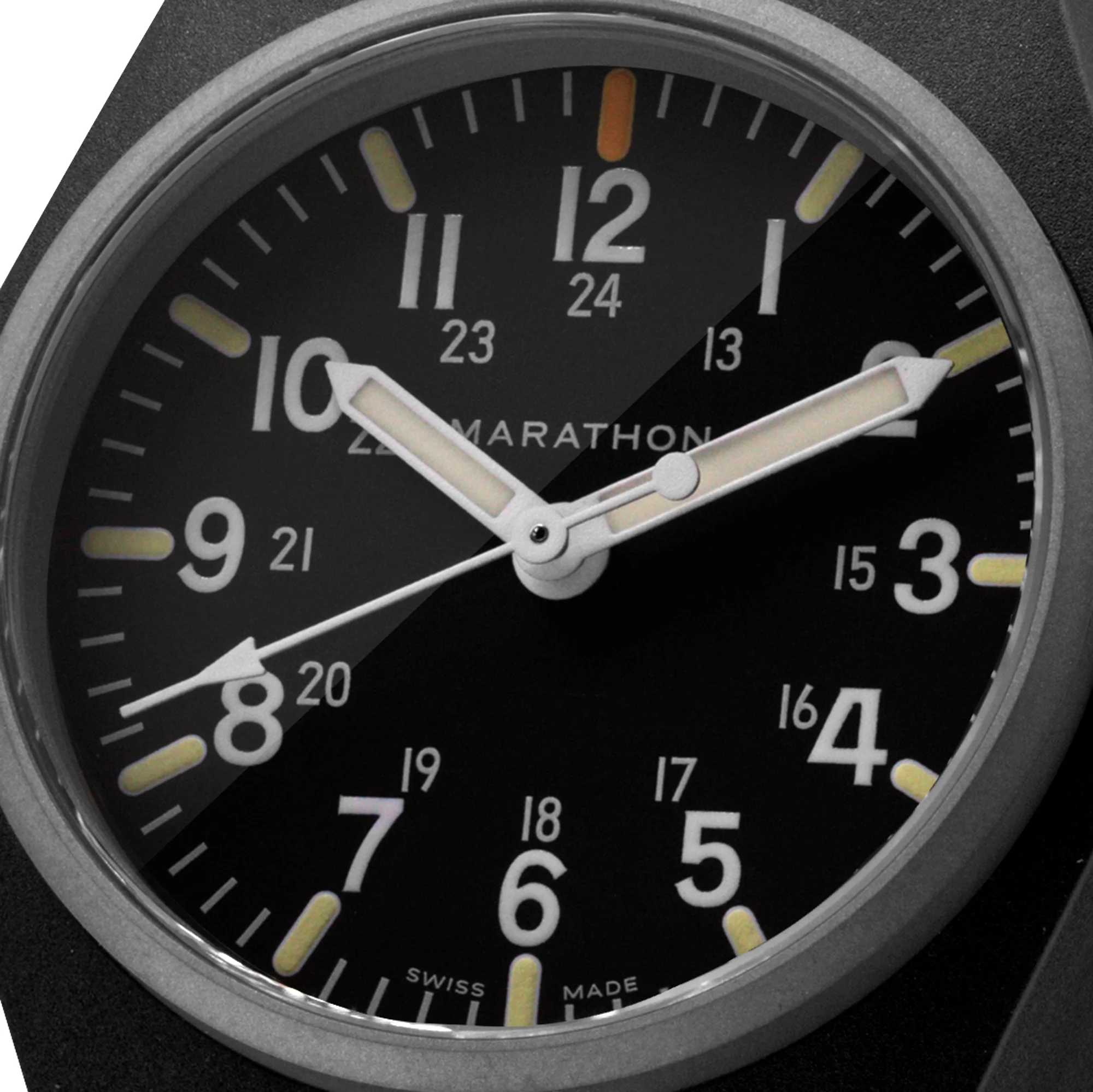 34mm Black General Purpose Quartz with MaraGlo (GPQ) - Image 6