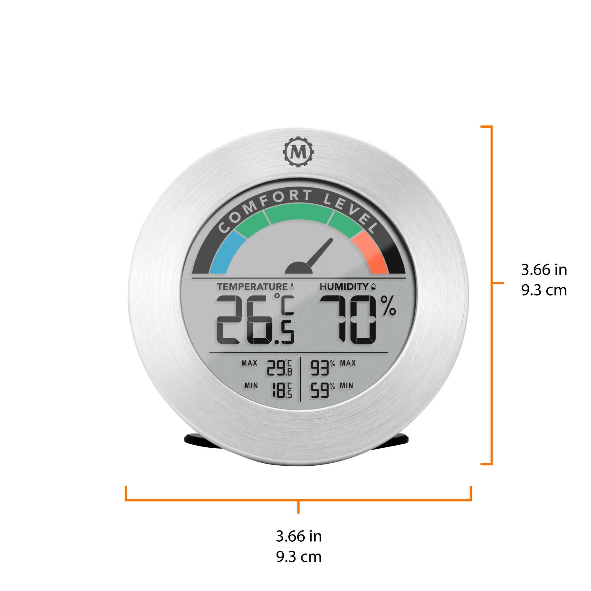 Digital Hygrometer with Temperature and Humidity - Image 4