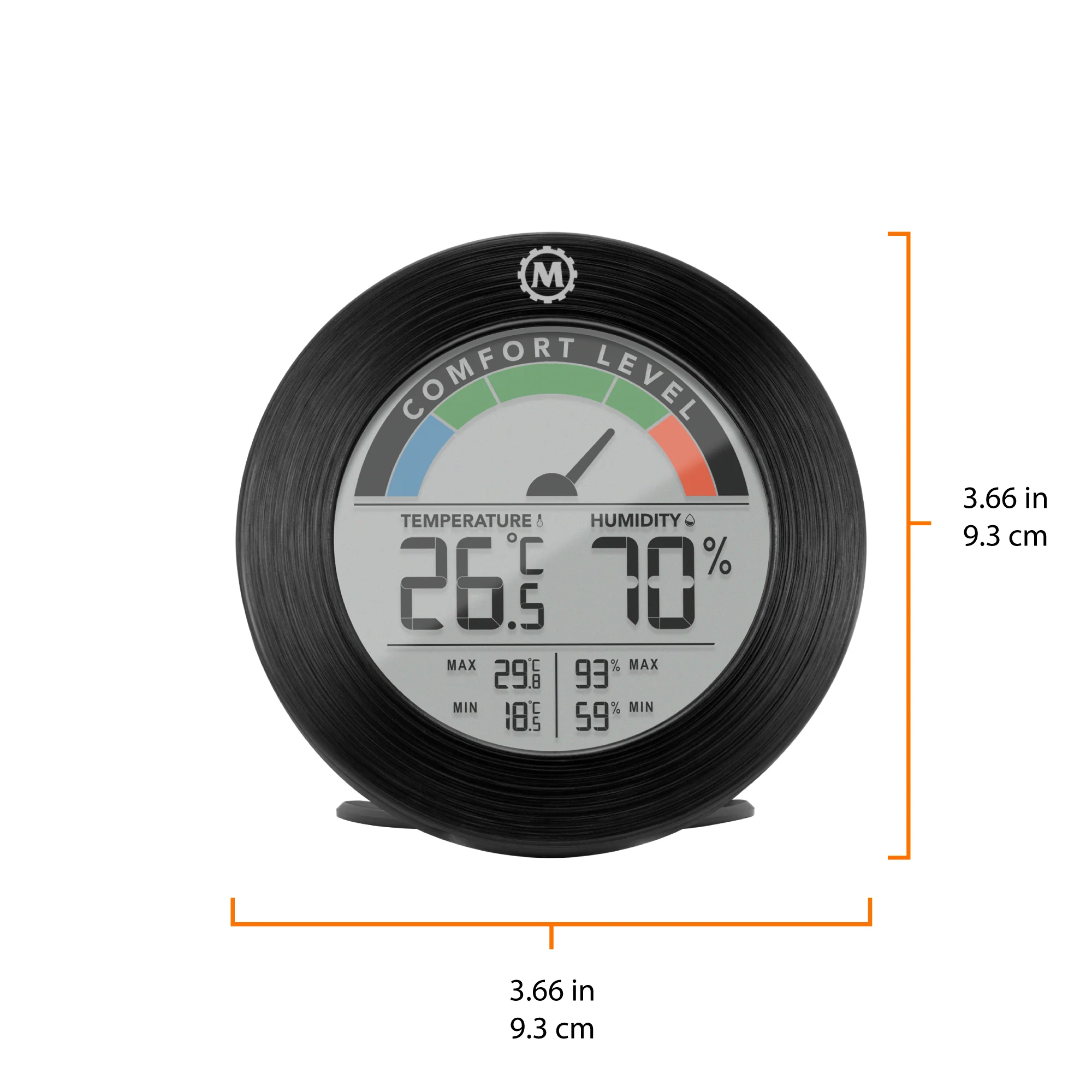 Digital Hygrometer with Temperature and Humidity - Image 9
