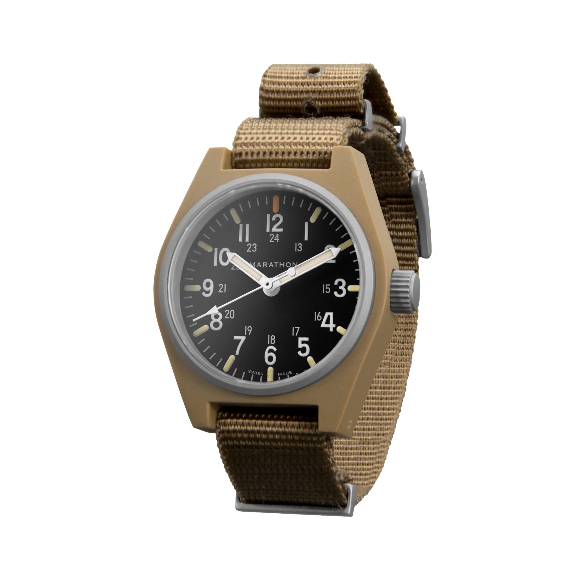 34mm Desert Tan General Purpose Quartz with MaraGlo (GPQ) - Image 3