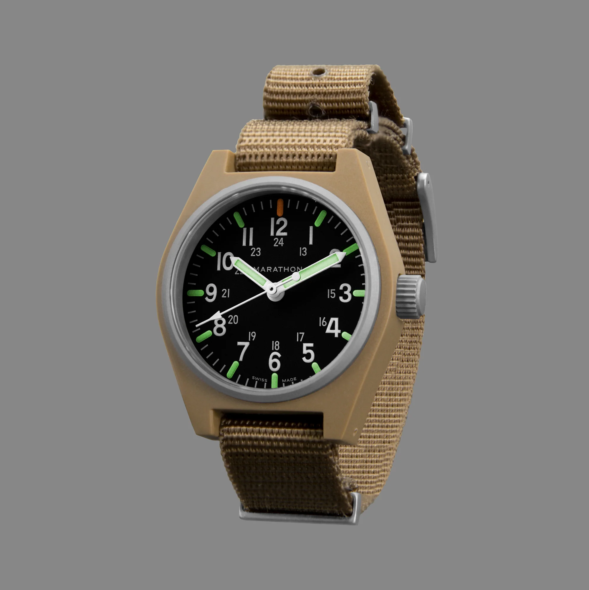 34mm Desert Tan General Purpose Quartz with MaraGlo (GPQ) - Image 5