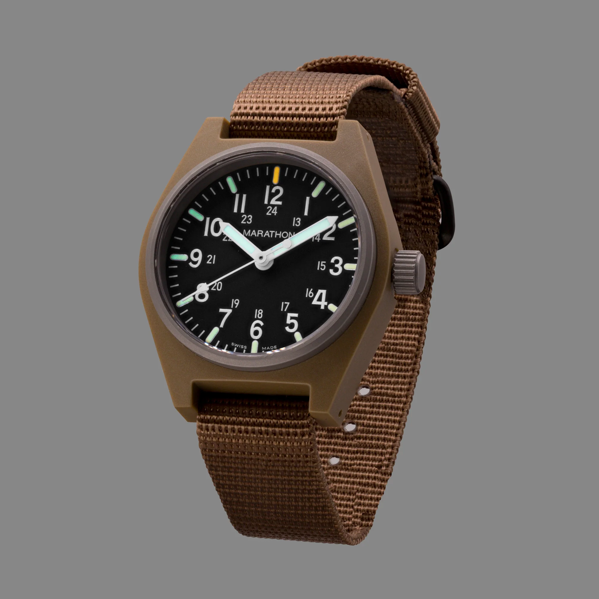 34mm Desert Tan General Purpose Quartz with MaraGlo (GPQ) - Image 9