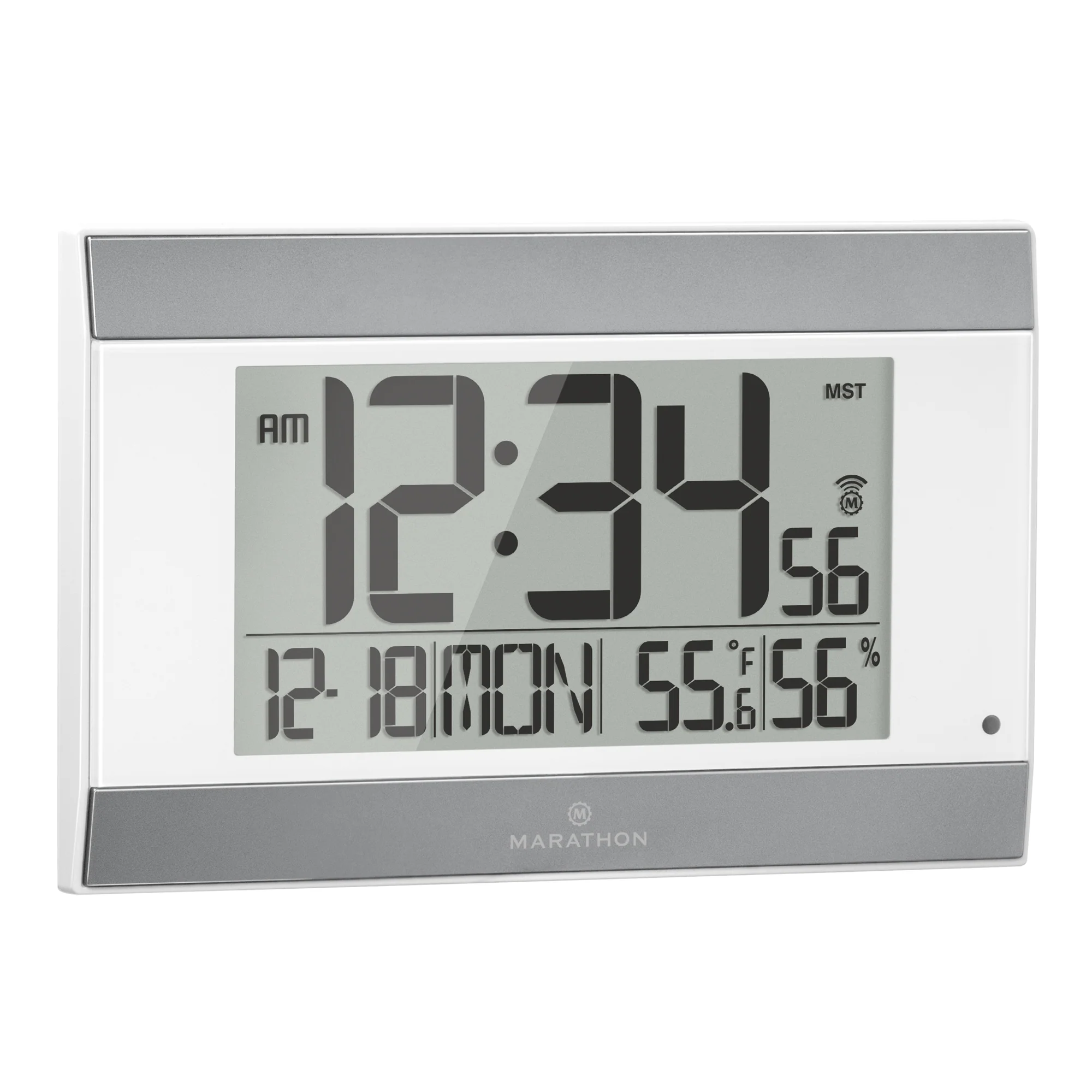 Self-Setting Digital Wall Clock with Auto Backlight - Image 28