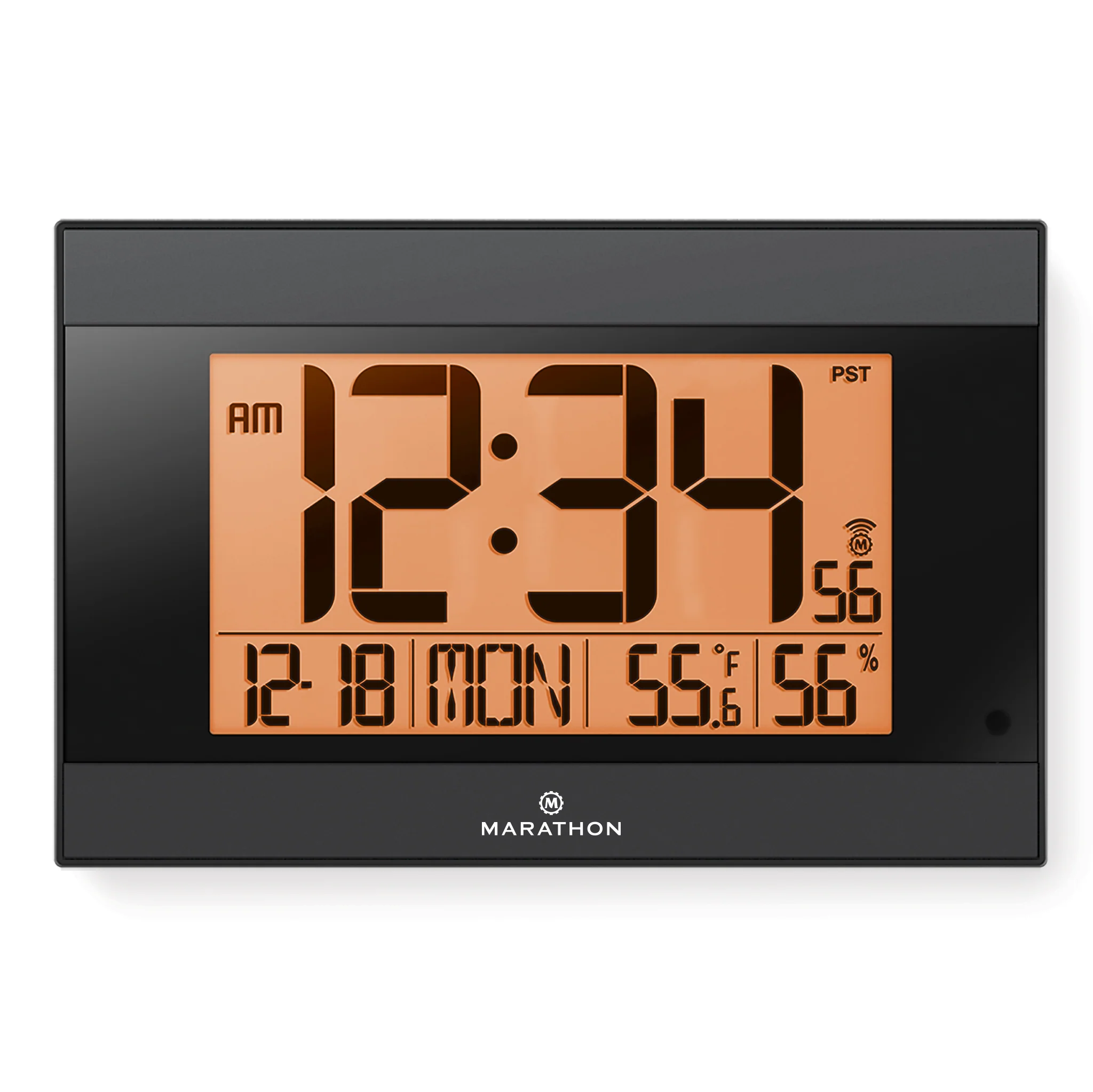 Self-Setting Digital Wall Clock with Auto Backlight - Image 4