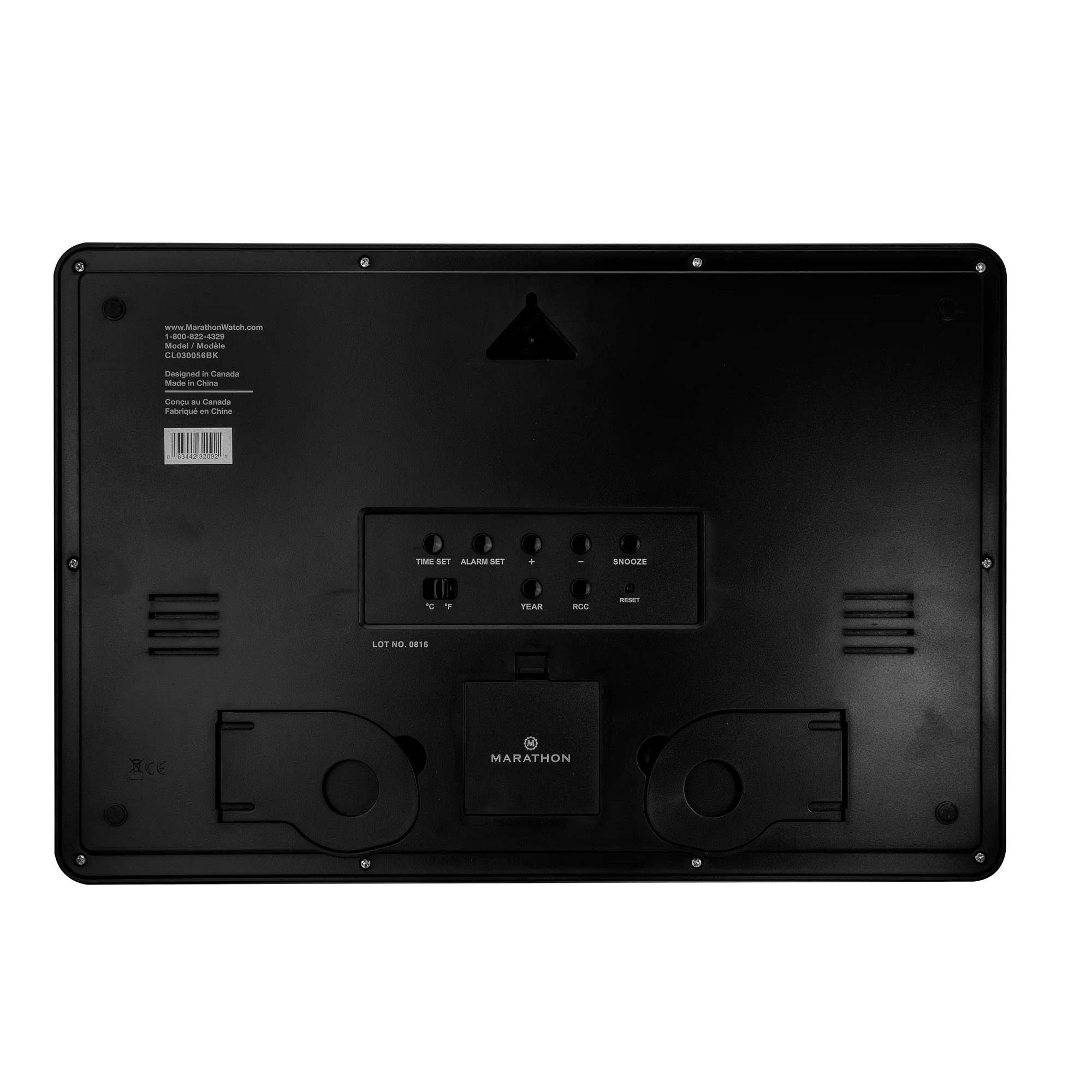 Jumbo Atomic Wall Clock with Table Stand - Image 11