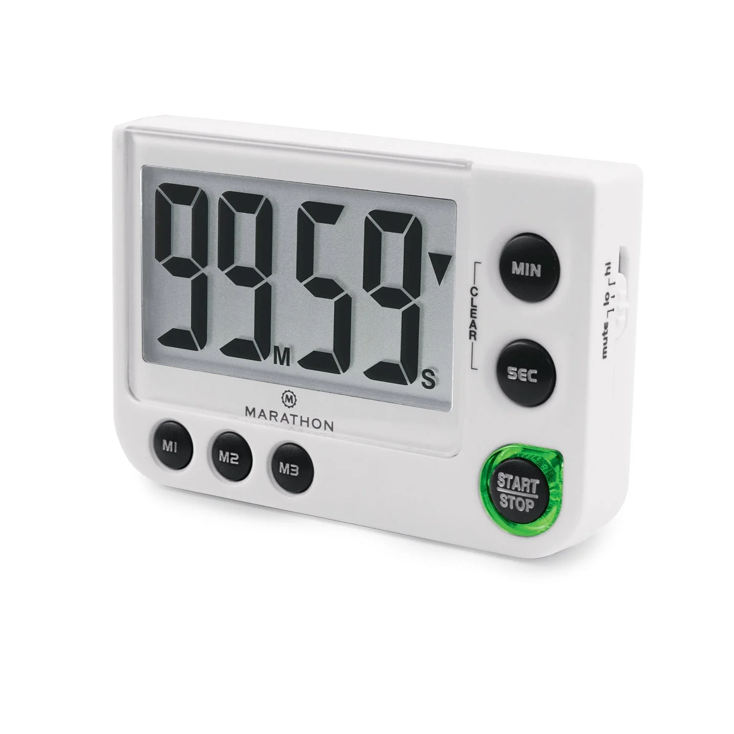 Large Display Countdown / Up Timer with Blinking Alarm and Adjustable Sound - Image 3