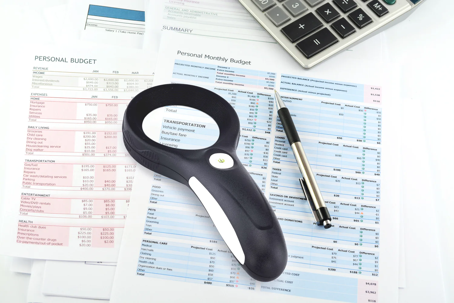 Magnifying Glass with Cyclops, LED, & Black Light - Image 12