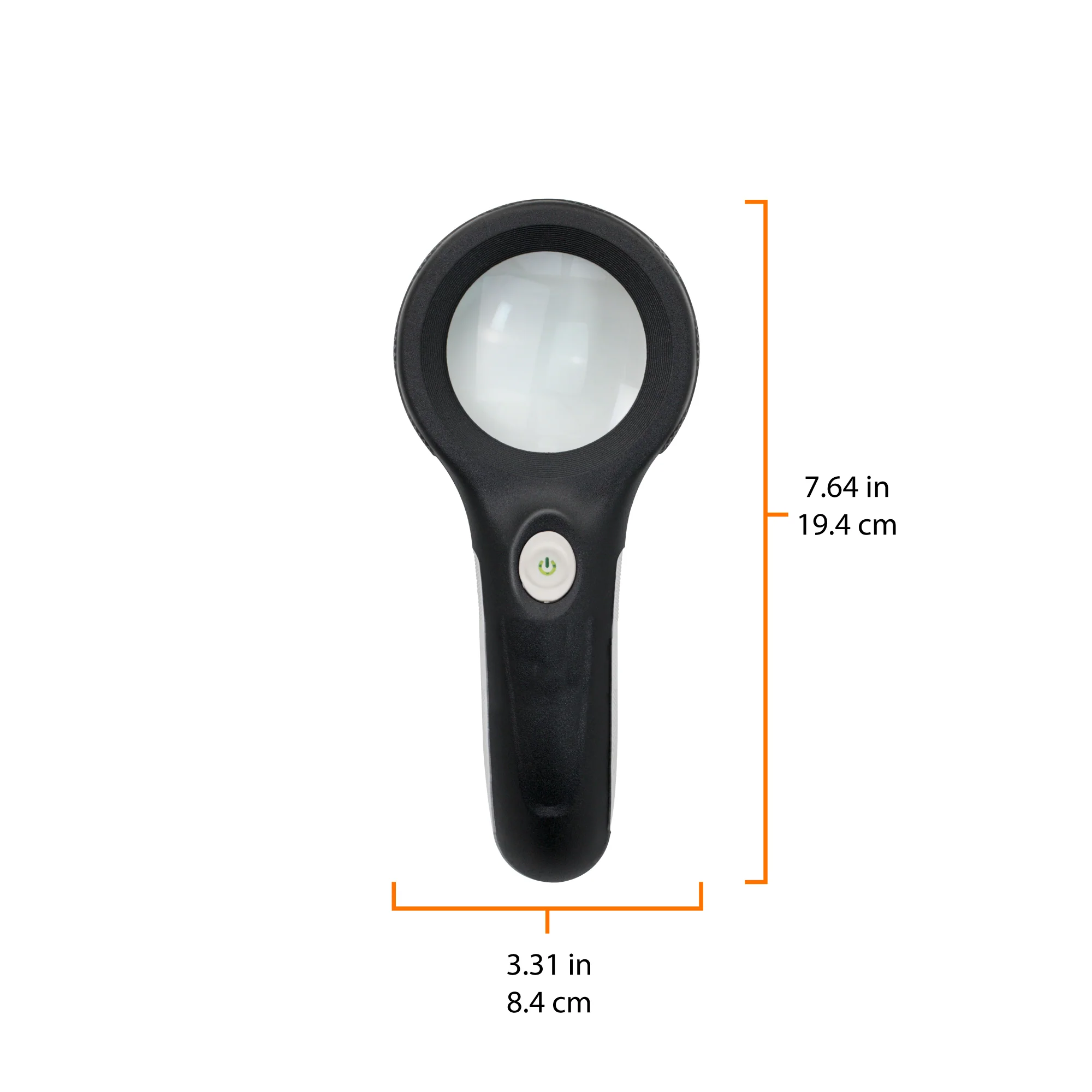 Magnifying Glass with Cyclops, LED, & Black Light - Image 4