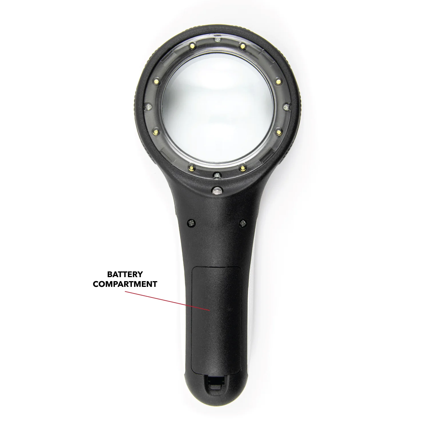 Magnifying Glass with Cyclops, LED, & Black Light - Image 9