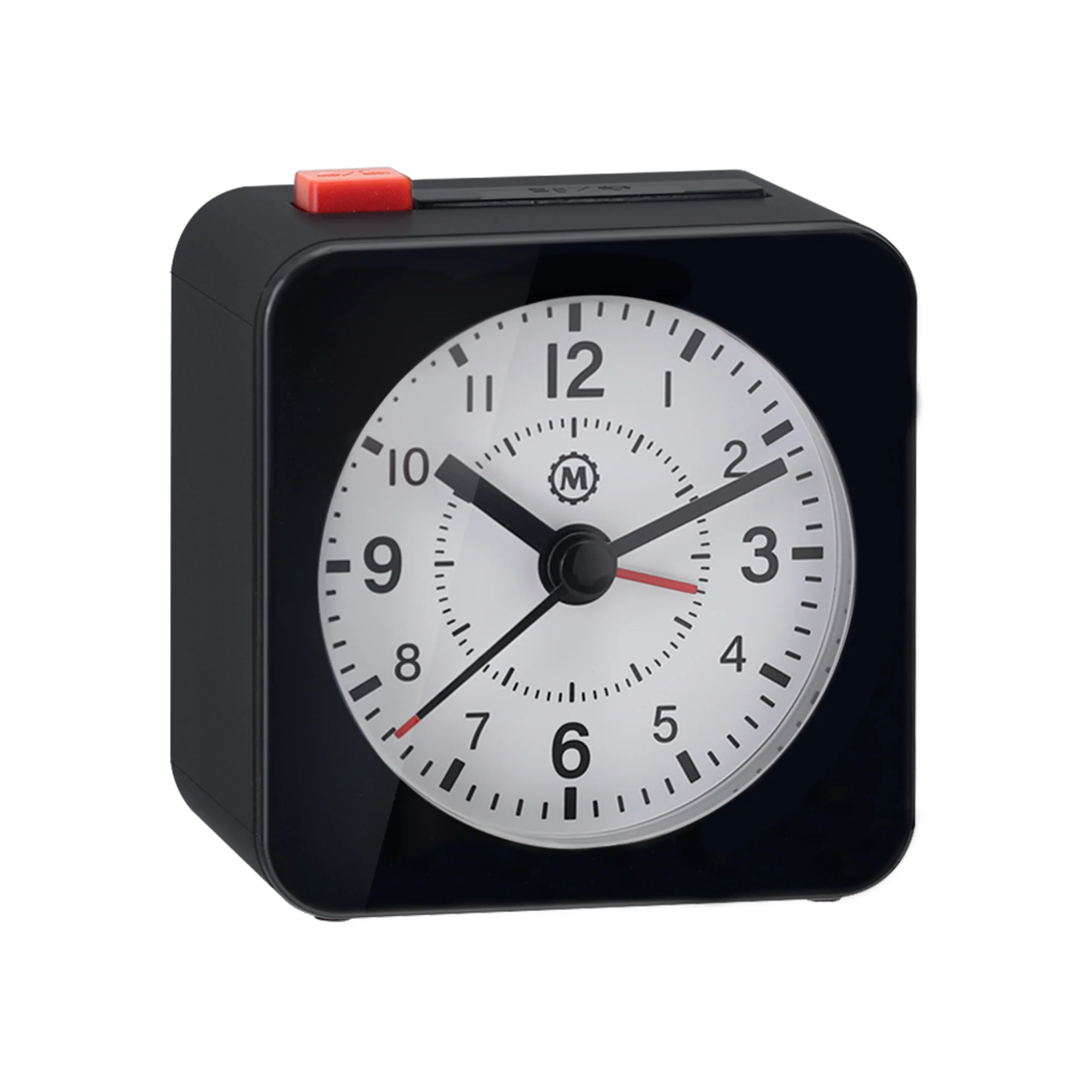 Mini Non-Ticking Analog Alarm Clock with Auto Backlight and Snooze Function - Image 12