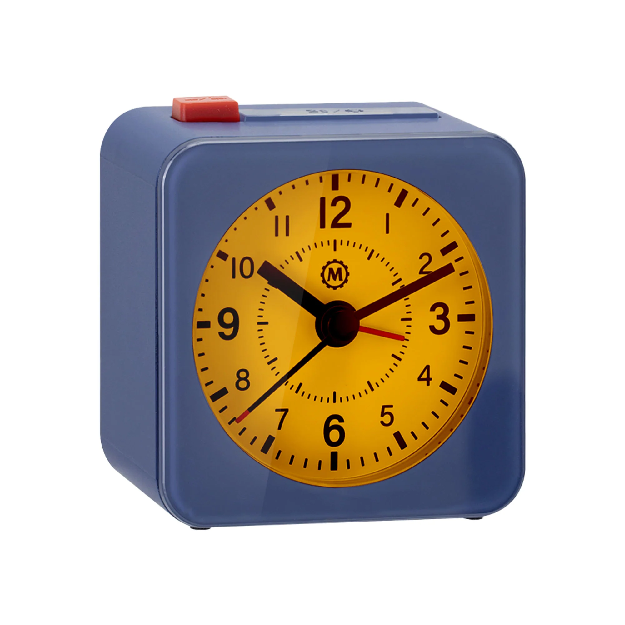 Mini Non-Ticking Analog Alarm Clock with Auto Backlight and Snooze Function - Image 21