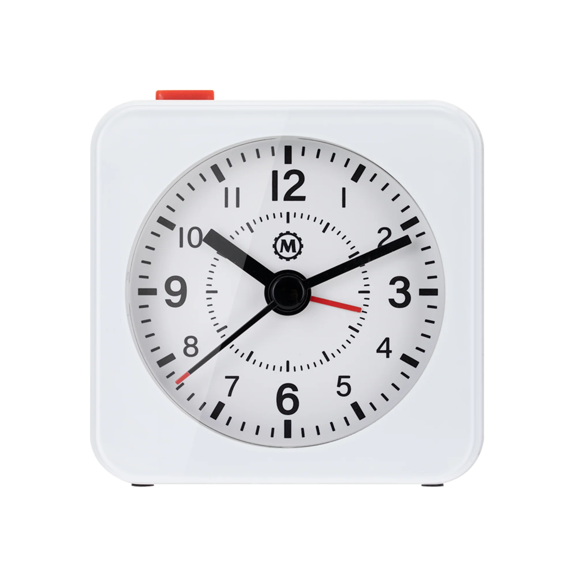 Mini Non-Ticking Analog Alarm Clock with Auto Backlight and Snooze Function - Image 26