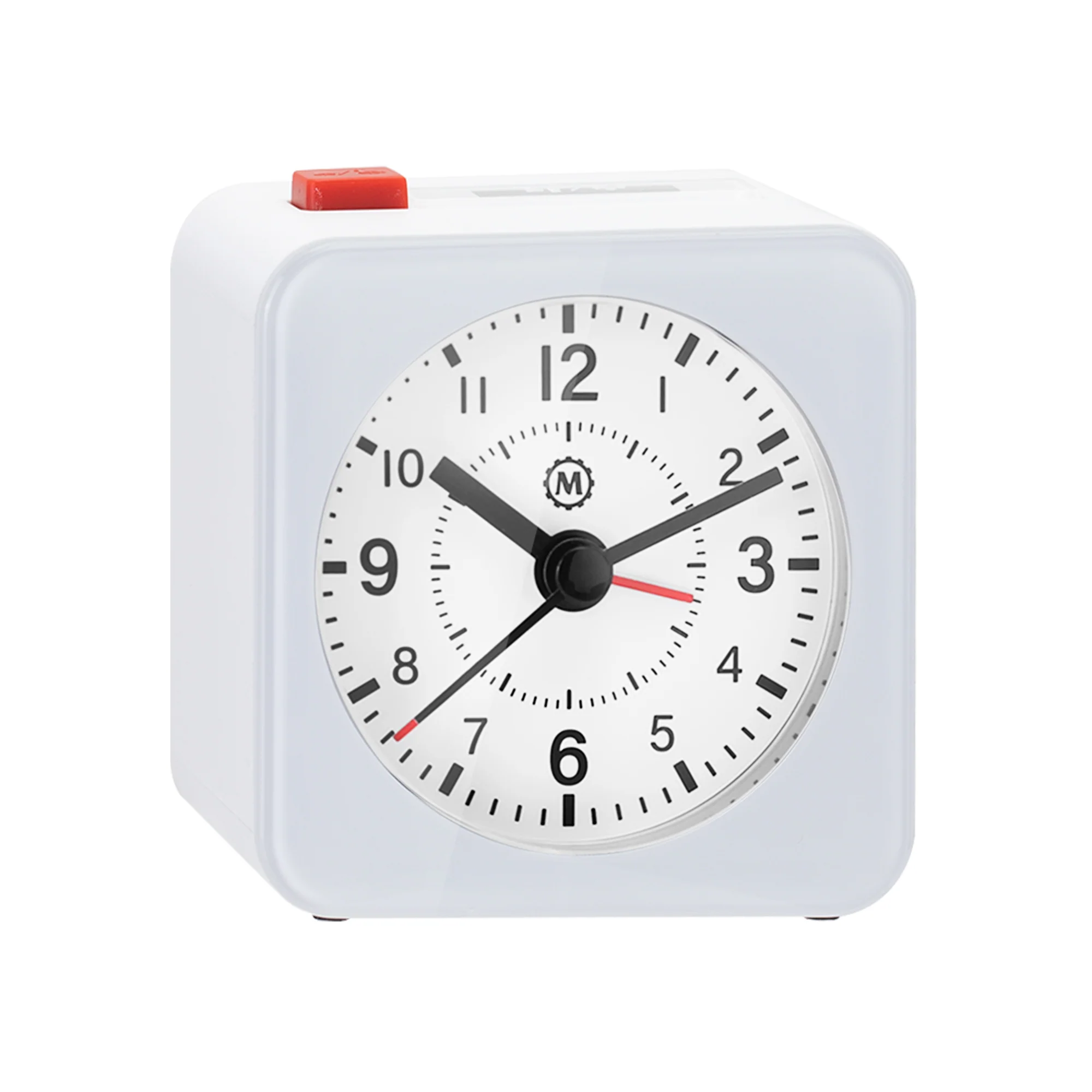 Mini Non-Ticking Analog Alarm Clock with Auto Backlight and Snooze Function - Image 28