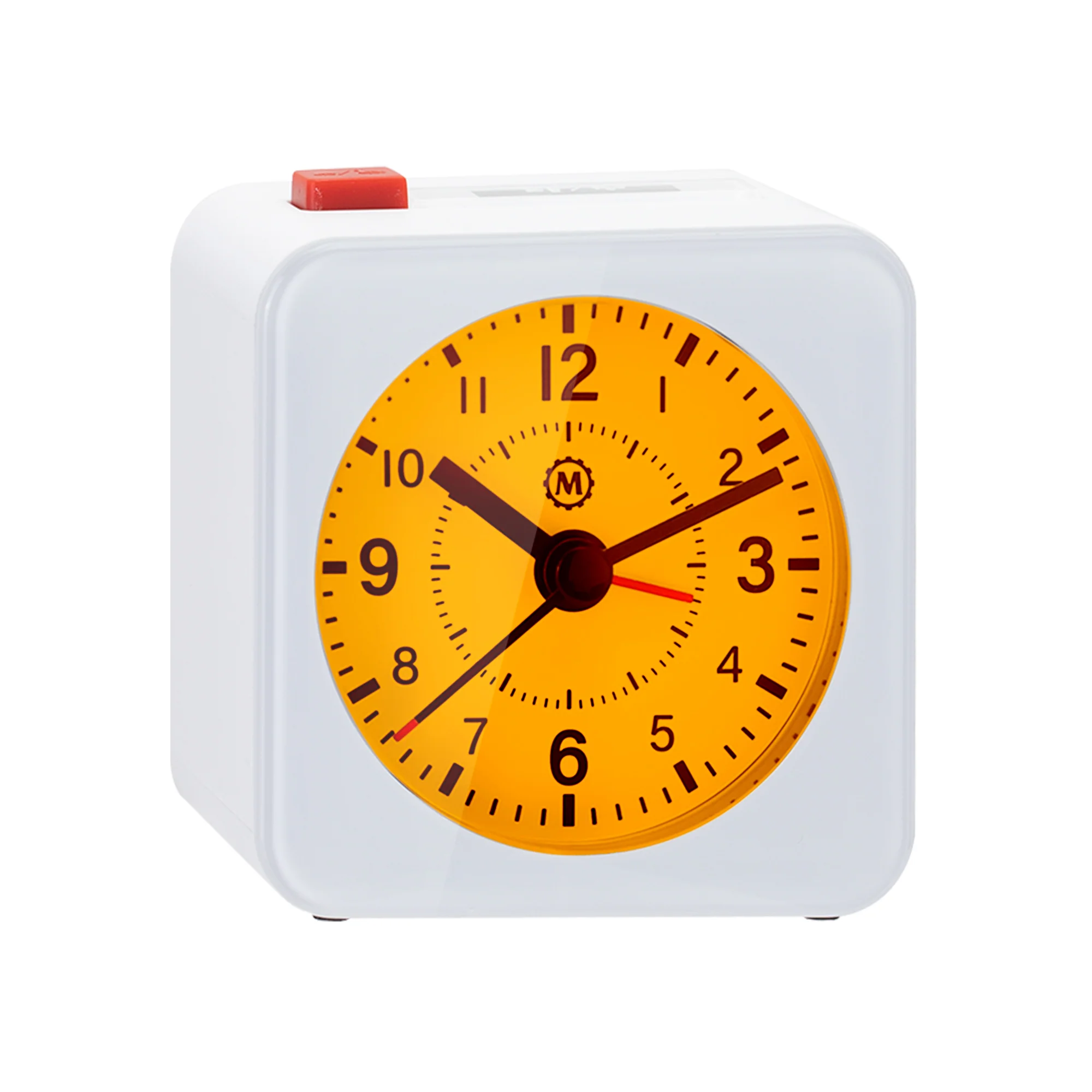 Mini Non-Ticking Analog Alarm Clock with Auto Backlight and Snooze Function - Image 29