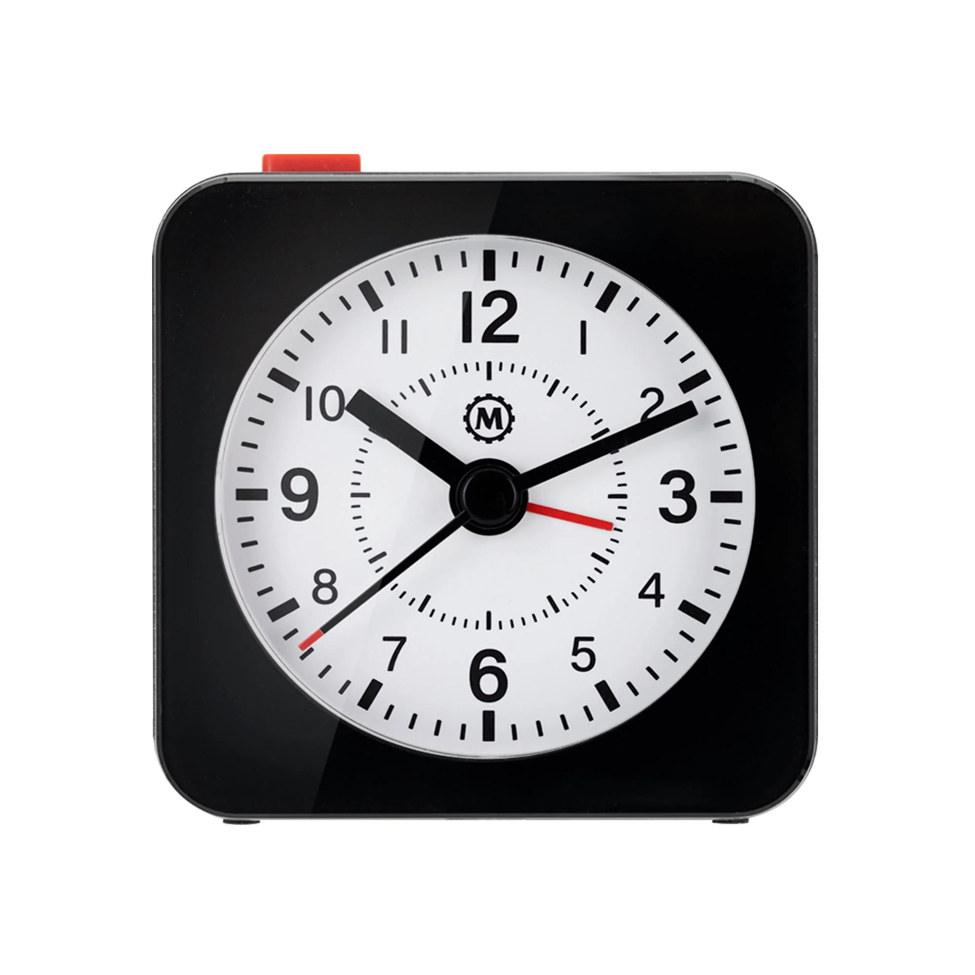 Mini Non-Ticking Analog Alarm Clock with Auto Backlight and Snooze Function - Image 9