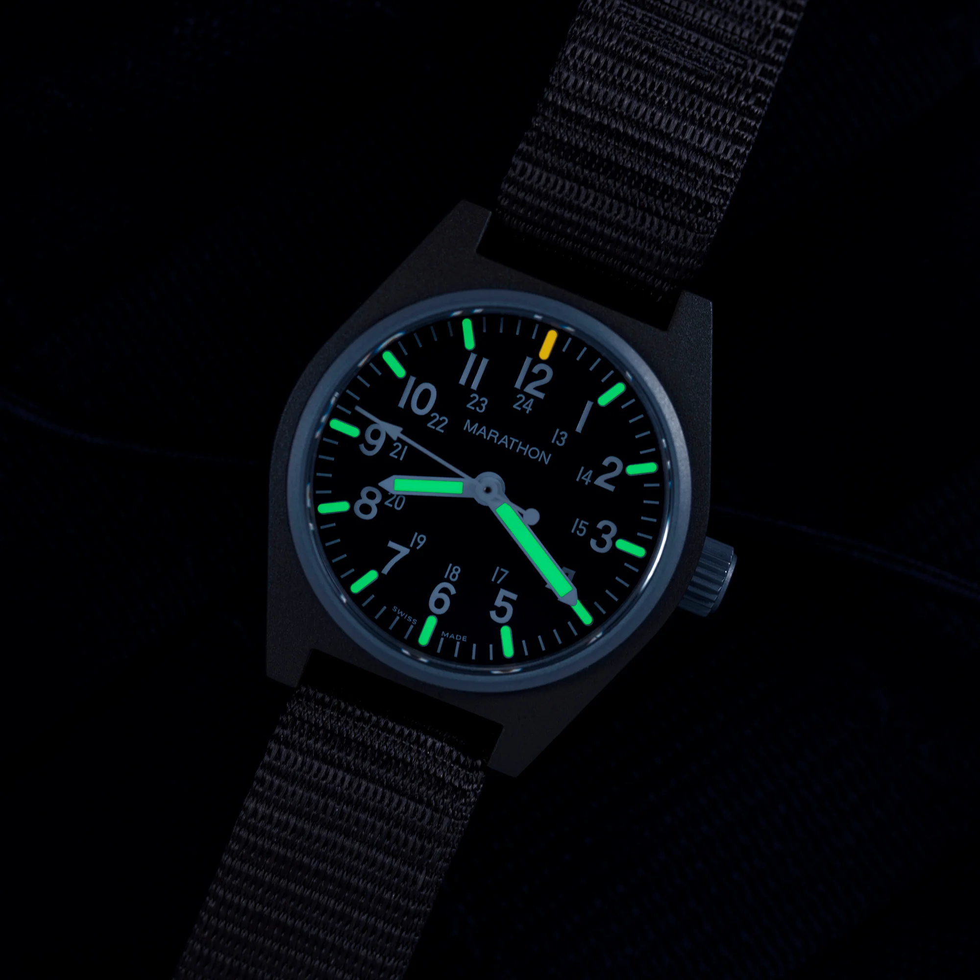 34mm Sage Green General Purpose Quartz with MaraGlo (GPQ) - Image 5