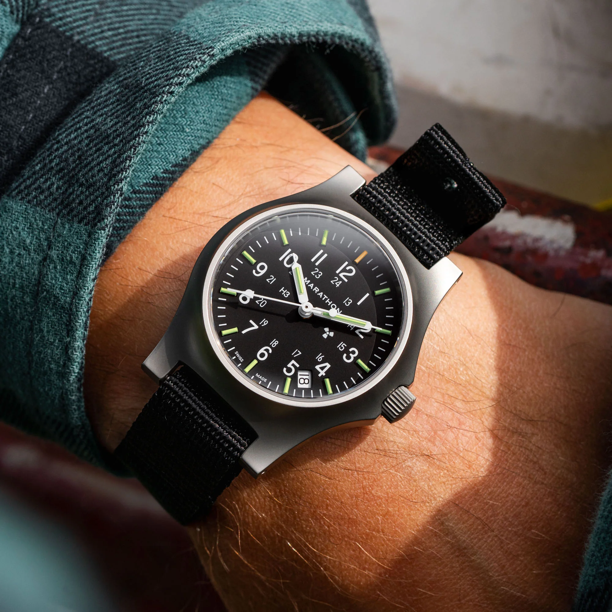 36mm Officer's Quartz w/ Date (GPQ-D) - Image 5